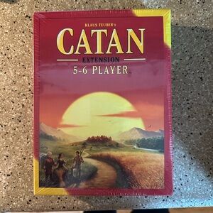 Catan 5-6 Player Extension - Red Box